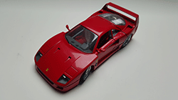 Ferrari F40 - Burago - 1/18 - Réf : 3022