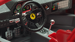 Ferrari F40 - Burago - 1/18 - Réf : 3022