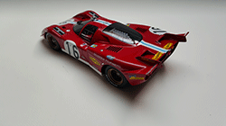 Ferrari 512 S - 24 heures du Mans 1970 - CMR : 021