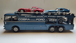 Fiat 306/2 Bartoletti - Transporteur Ecurie Cobra 1964 - Norev - Réf : 187 700
