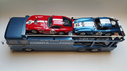 Fiat 306/2 Bartoletti - Transporteur Ecurie Cobra 1964 - Norev - Réf : 187 700